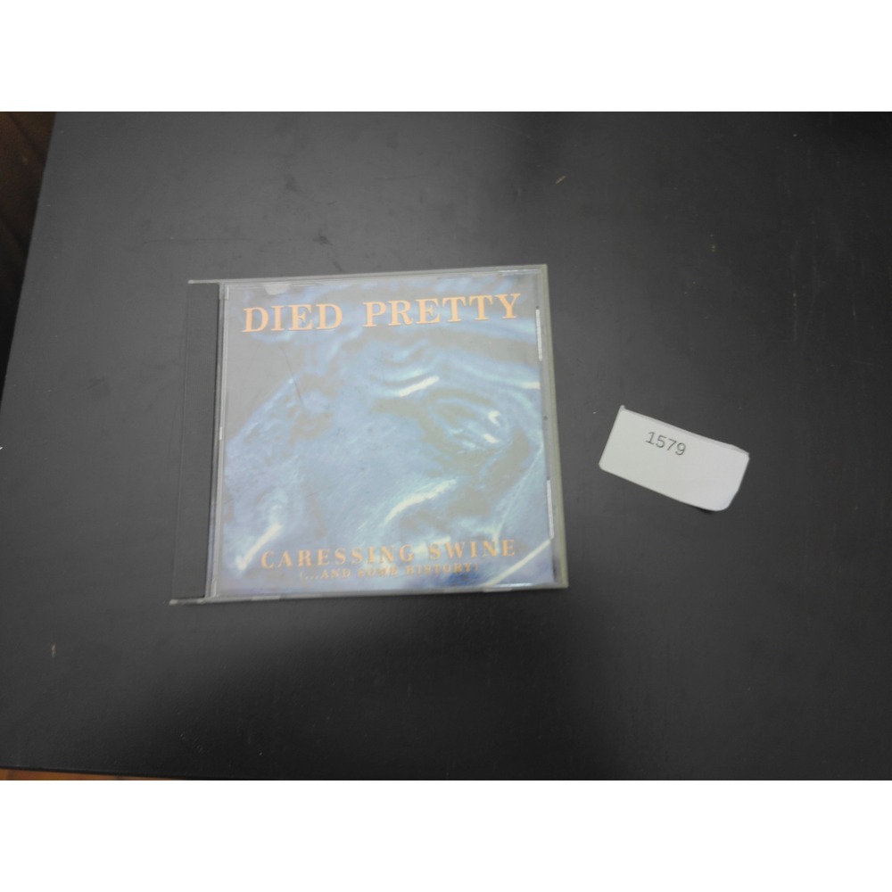 Died Pretty Caressing Swine CD Album 1993 Blue Alt Rock Indie Australian 1579